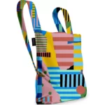 Notabag 2-in-1 Rucksack und Einkaufstasche – Artist Edition Mireia Collection – Landscape, Detailansicht 10 | One Horizon