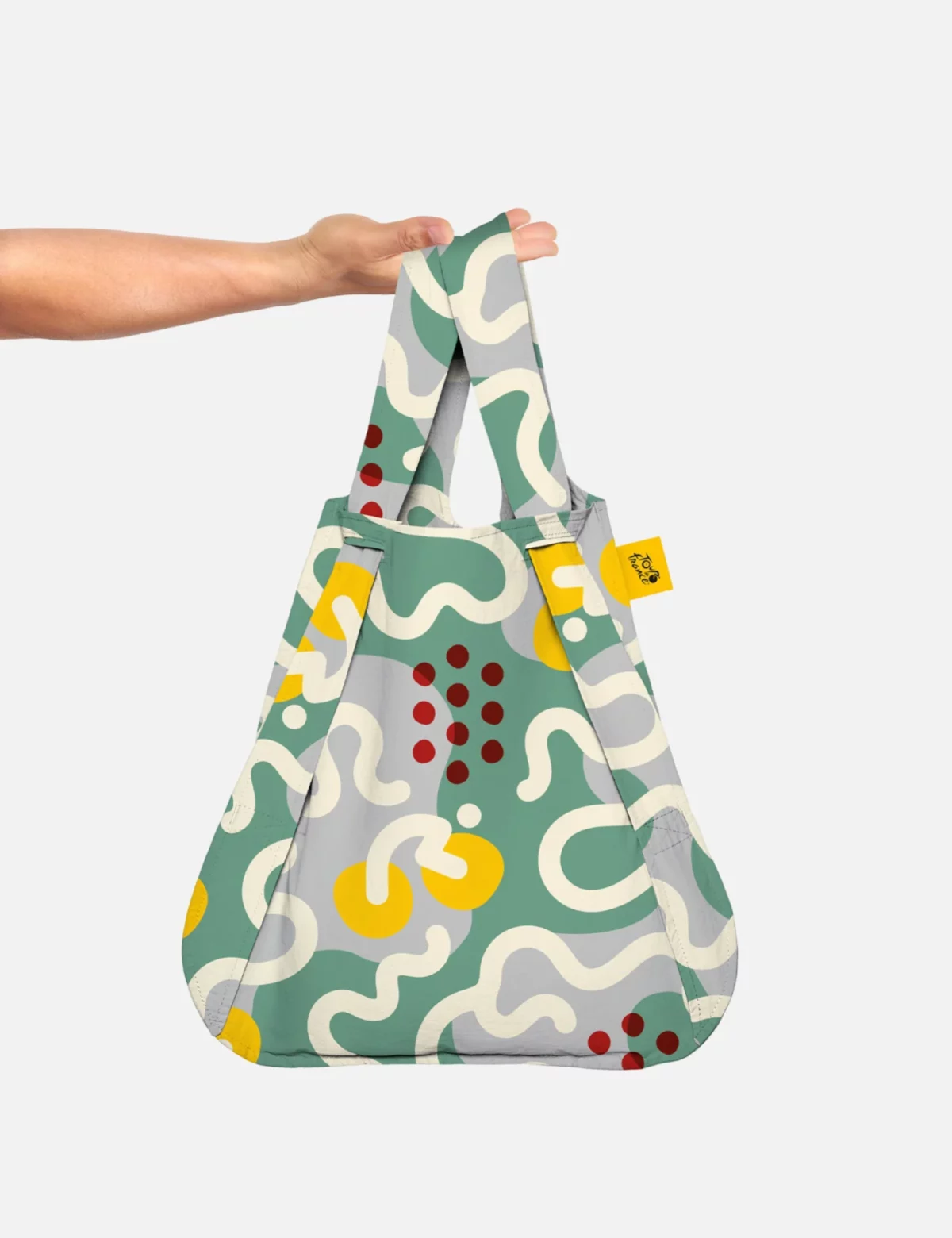 Notabag 2-in-1 Rucksack und Einkaufstasche – Artist Edition Tour de France, Detailansicht 4 | One Horizon