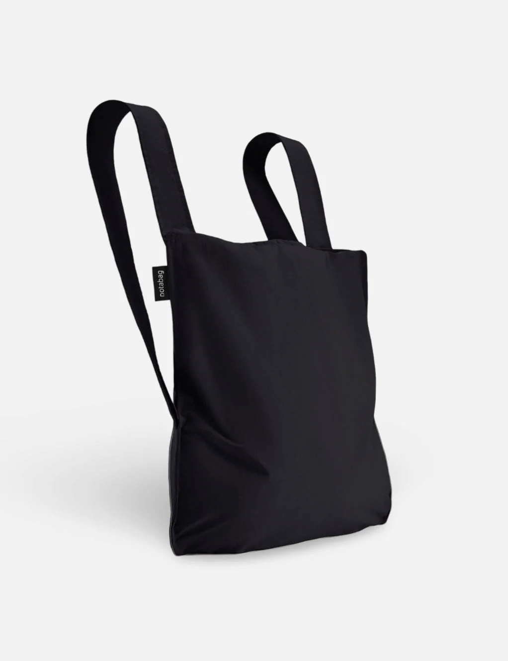 Notabag 2-in-1 Rucksack und Einkaufstasche – Uni Black, Detailansicht 3 | One Horizon