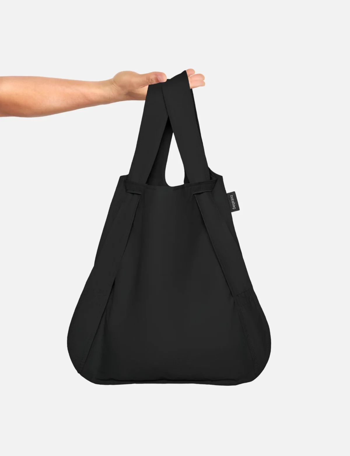 Notabag 2-in-1 Rucksack und Einkaufstasche – Uni Black, Detailansicht 5 | One Horizon