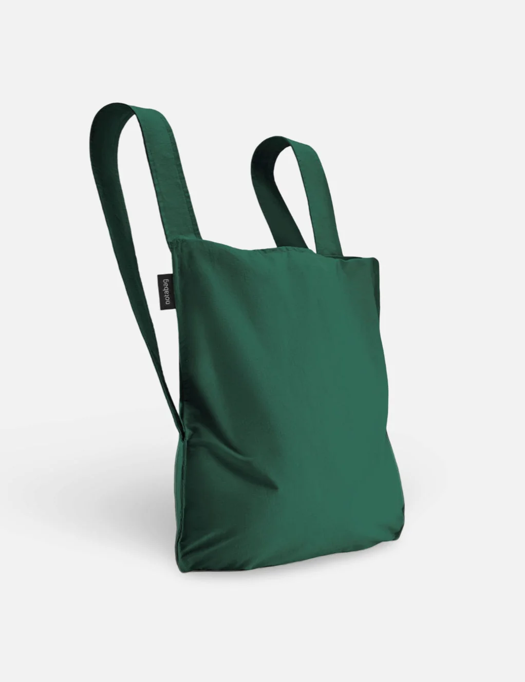 Notabag 2-in-1 Rucksack und Einkaufstasche – Uni Forest Green, Detailansicht 3 | One Horizon