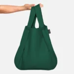 Notabag 2-in-1 Rucksack und Einkaufstasche – Uni Forest Green, Detailansicht 5 | One Horizon