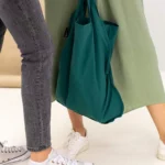 Notabag 2-in-1 Rucksack und Einkaufstasche – Uni Forest Green, Detailansicht 6 | One Horizon