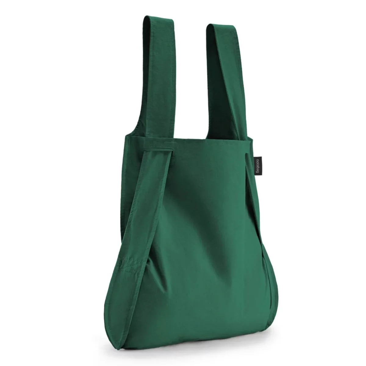Notabag 2-in-1 Rucksack und Einkaufstasche – Uni Forest Green, Detailansicht 9 | One Horizon