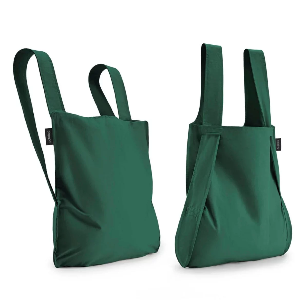 Notabag 2-in-1 Rucksack und Einkaufstasche – Uni Forest Green, Detailansicht 12 | One Horizon