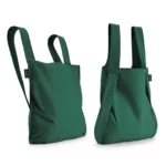 Notabag 2-in-1 Rucksack und Einkaufstasche – Uni Forest Green, Detailansicht 12 | One Horizon
