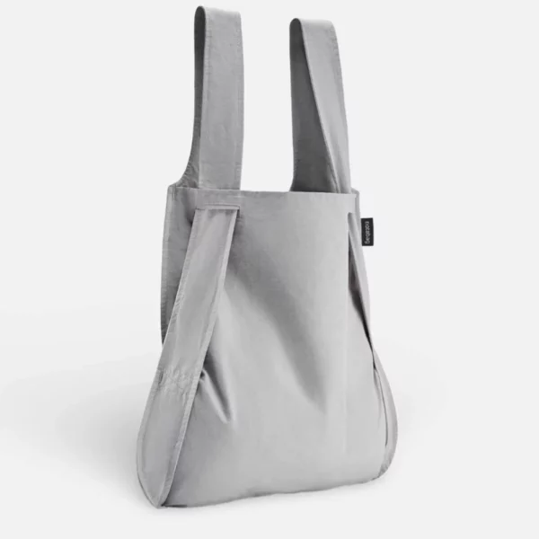 Notabag 2-in-1 Rucksack und Einkaufstasche – Uni Grey | One Horizon