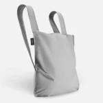 Notabag 2-in-1 Rucksack und Einkaufstasche – Uni Grey, Detailansicht 3 | One Horizon