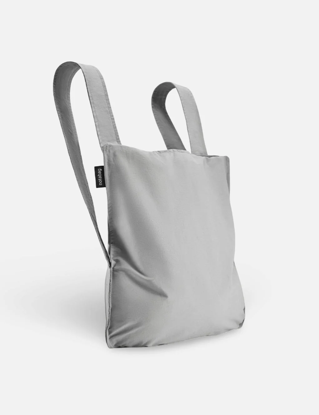 Notabag 2-in-1 Rucksack und Einkaufstasche – Uni Grey, Detailansicht 3 | One Horizon
