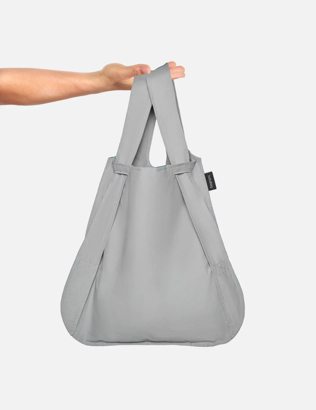 Notabag 2-in-1 Rucksack und Einkaufstasche – Uni Grey, Detailansicht 5 | One Horizon