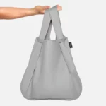 Notabag 2-in-1 Rucksack und Einkaufstasche – Uni Grey, Detailansicht 5 | One Horizon