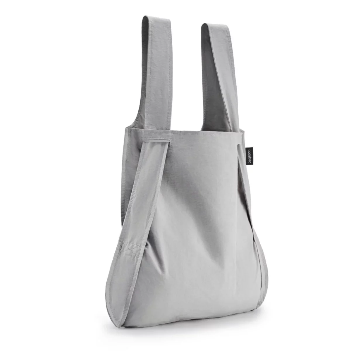 Notabag 2-in-1 Rucksack und Einkaufstasche – Uni Grey, Detailansicht 7 | One Horizon