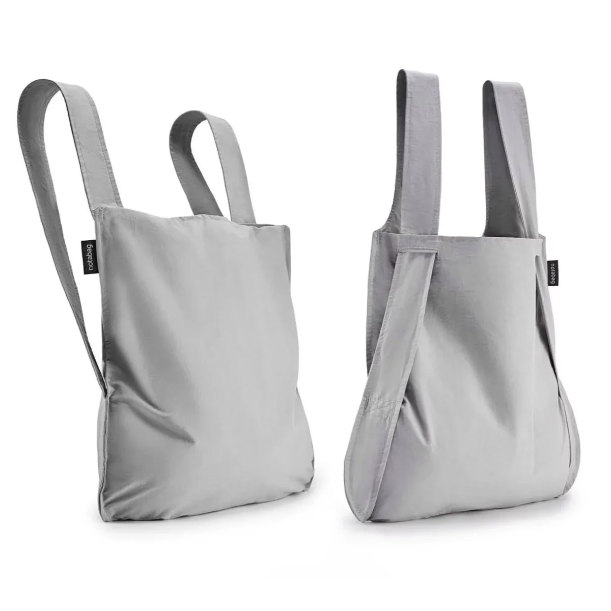 Notabag 2-in-1 Rucksack und Einkaufstasche – Uni Grey, Detailansicht 9 | One Horizon