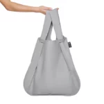 Notabag 2-in-1 Rucksack und Einkaufstasche – Uni Grey, Detailansicht 11 | One Horizon