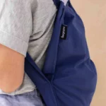 Notabag 2-in-1 Rucksack und Einkaufstasche – Uni Navy Blue, Detailansicht 2 | One Horizon