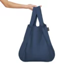 Notabag 2-in-1 Rucksack und Einkaufstasche – Uni Navy Blue, Detailansicht 9 | One Horizon