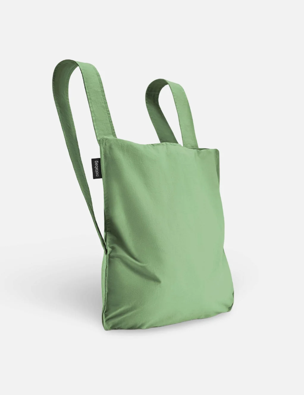 Notabag 2-in-1 Rucksack und Einkaufstasche – Uni Olive, Detailansicht 3 | One Horizon