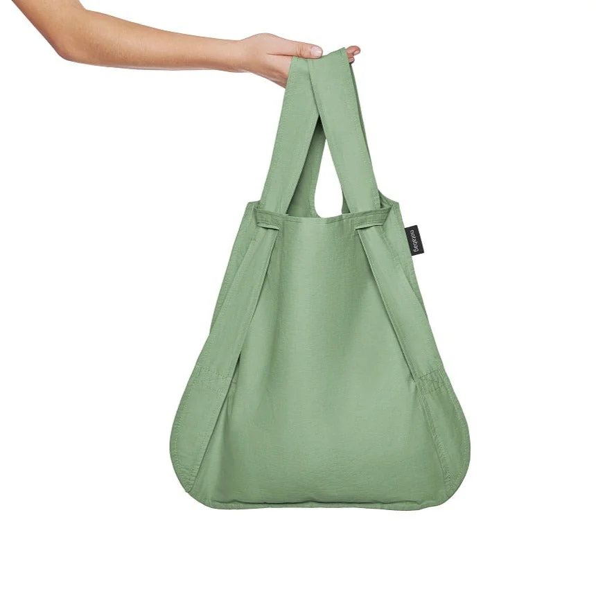 Notabag 2-in-1 Rucksack und Einkaufstasche – Uni Olive, Detailansicht 10 | One Horizon