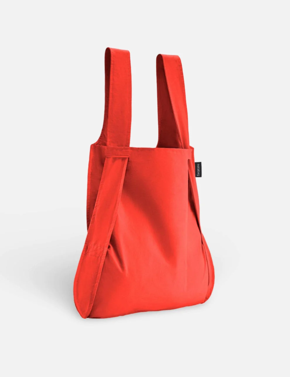 Notabag 2-in-1 Rucksack und Einkaufstasche – Uni Rot | One Horizon