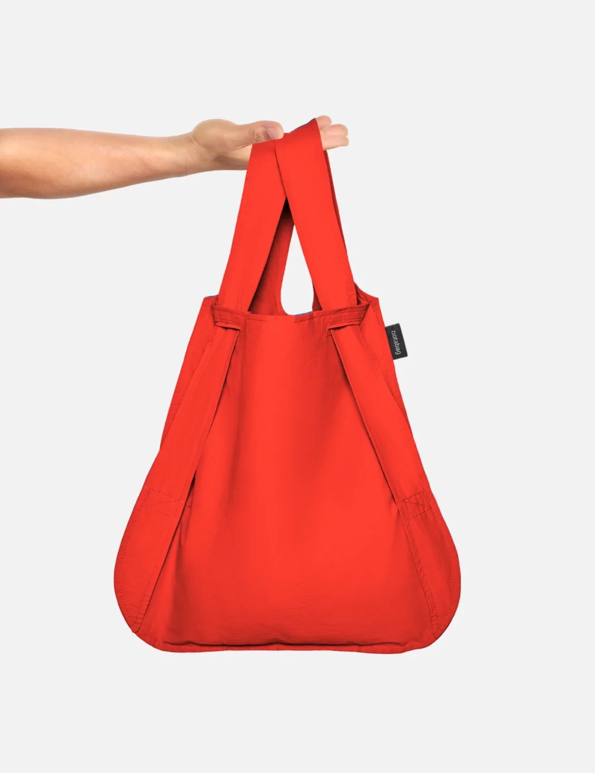 Notabag 2-in-1 Rucksack und Einkaufstasche – Uni Rot, Detailansicht 5 | One Horizon