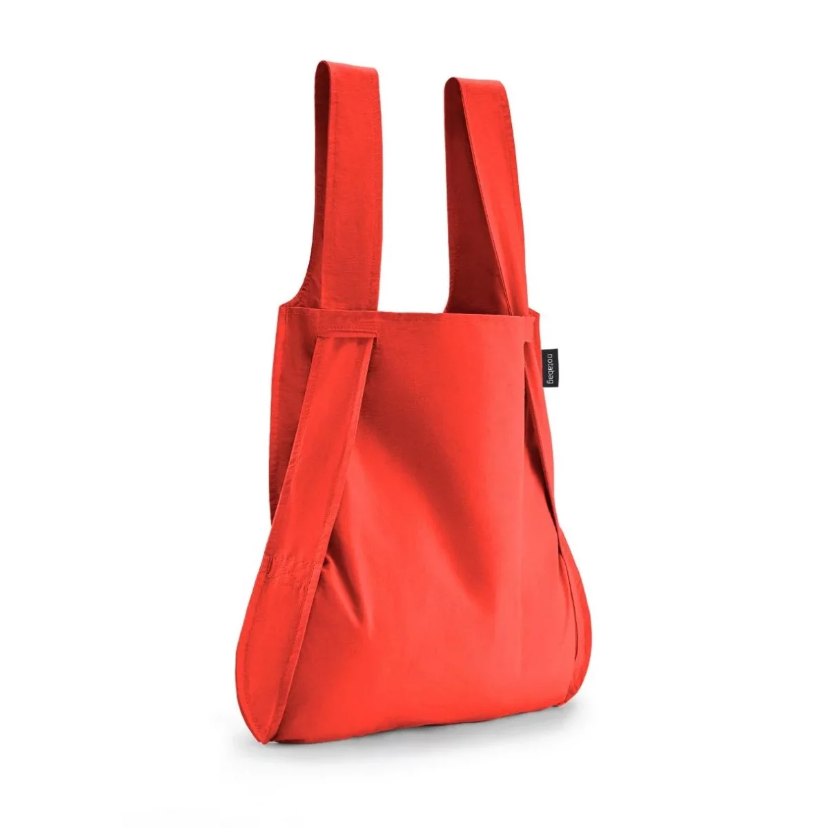 Notabag 2-in-1 Rucksack und Einkaufstasche – Uni Rot, Detailansicht 8 | One Horizon