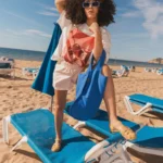 Notabag 2-in-1 Rucksack und Einkaufstasche – Uni Royalblau, Detailansicht 2 | One Horizon