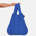 Notabag 2-in-1 Rucksack und Einkaufstasche – Uni Royalblau, Detailansicht 5 | One Horizon