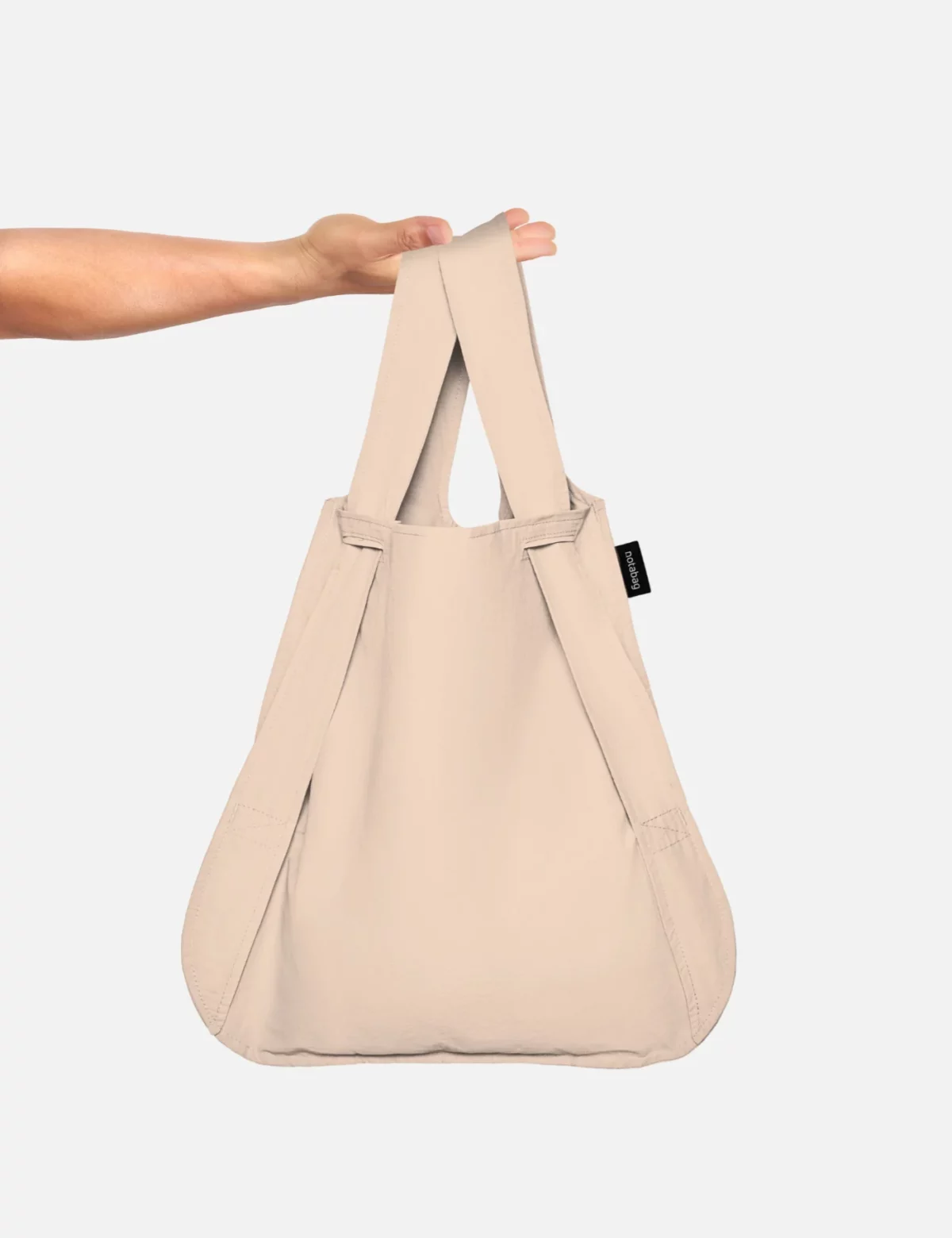 Notabag 2-in-1 Rucksack und Einkaufstasche – Uni Sand, Detailansicht 5 | One Horizon