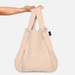 Notabag 2-in-1 Rucksack und Einkaufstasche – Uni Sand, Detailansicht 5 | One Horizon