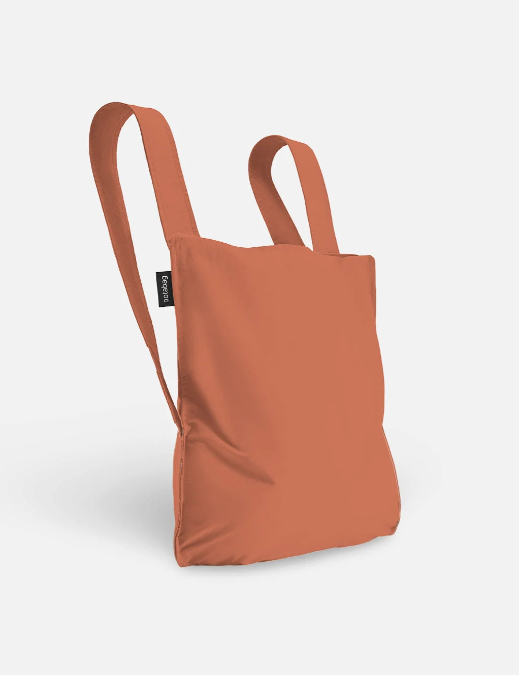 Notabag 2-in-1 Rucksack und Einkaufstasche – Uni Terracotta, Detailansicht 3 | One Horizon