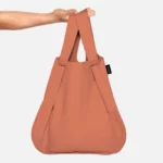 Notabag 2-in-1 Rucksack und Einkaufstasche – Uni Terracotta, Detailansicht 5 | One Horizon