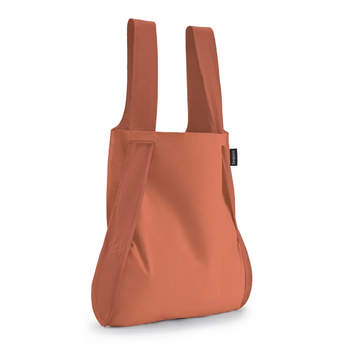 Notabag 2-in-1 Rucksack und Einkaufstasche – Uni Terracotta, Detailansicht 8 | One Horizon