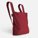 Notabag 2-in-1 Rucksack und Einkaufstasche – Uni Wine Red, Detailansicht 3 | One Horizon