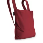 Notabag 2-in-1 Rucksack und Einkaufstasche – Uni Wine Red, Detailansicht 8 | One Horizon