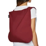 Notabag 2-in-1 Rucksack und Einkaufstasche – Uni Wine Red, Detailansicht 9 | One Horizon