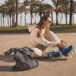 Notabag 2-in-1 Rucksack und Einkaufstasche – Muster & Dots Black Sprinkle, Detailansicht 4 | One Horizon