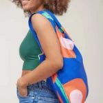 Notabag 2-in-1 Rucksack und Einkaufstasche – Muster & Dots Blossom, Detailansicht 2 | One Horizon