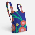 Notabag 2-in-1 Rucksack und Einkaufstasche – Muster & Dots Blossom, Detailansicht 3 | One Horizon