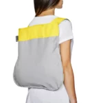 Notabag 2-in-1 Rucksack und Einkaufstasche – Muster & Dots Gelb & Grau, Detailansicht 4 | One Horizon
