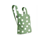 Notabag 2-in-1 Rucksack und Einkaufstasche – Muster & Dots Olive Dots, Detailansicht 3 | One Horizon