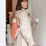 Notabag 2-in-1 Rucksack und Einkaufstasche – Muster & Dots Sand Terracotta, Detailansicht 2 | One Horizon