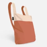 Notabag 2-in-1 Rucksack und Einkaufstasche – Muster & Dots Sand Terracotta, Detailansicht 3 | One Horizon
