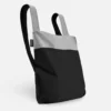 Notabag 2-in-1 Rucksack und Einkaufstasche – Muster & Dots Schwarz & Grau, Detailansicht 3 | One Horizon