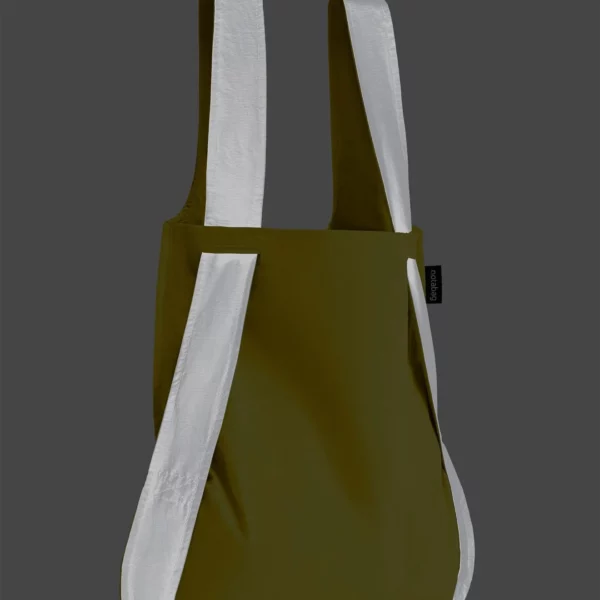 Notabag 2-in-1 Rucksack und Einkaufstasche – Reflective Reflektierend Gelb, Detailansicht 2 | One Horizon