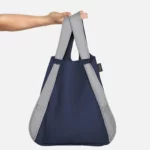 Notabag 2-in-1 Rucksack und Einkaufstasche – Reflective Reflektierend Navy, Detailansicht 5 | One Horizon