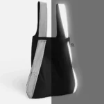 Notabag 2-in-1 Rucksack und Einkaufstasche – Reflective Reflektierend Schwarz | One Horizon