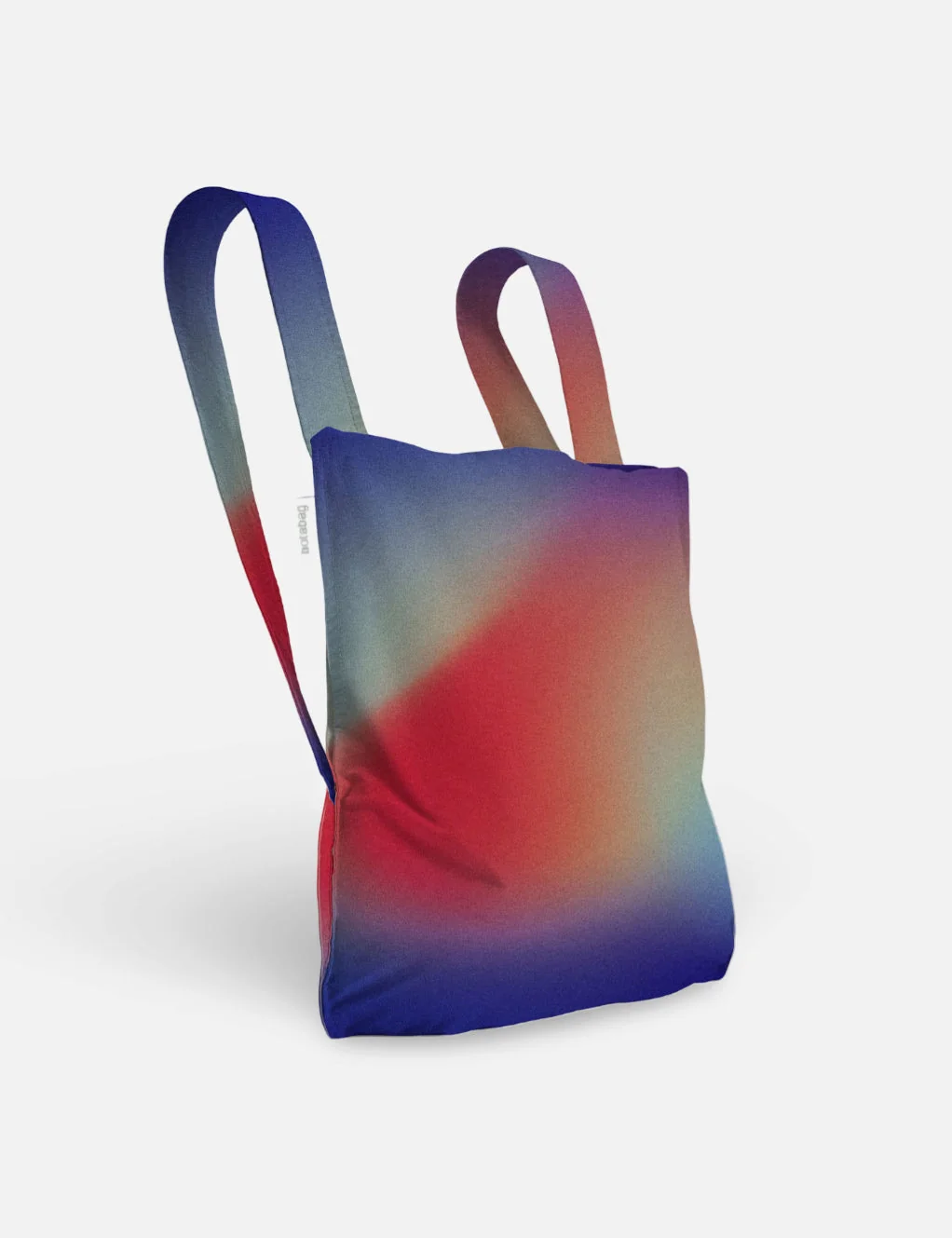 Sac à dos et sac de courses 2-en-1 Notabag – Rayures et dégradé « Gradient Aurora », vue détaillée 3 | One Horizon