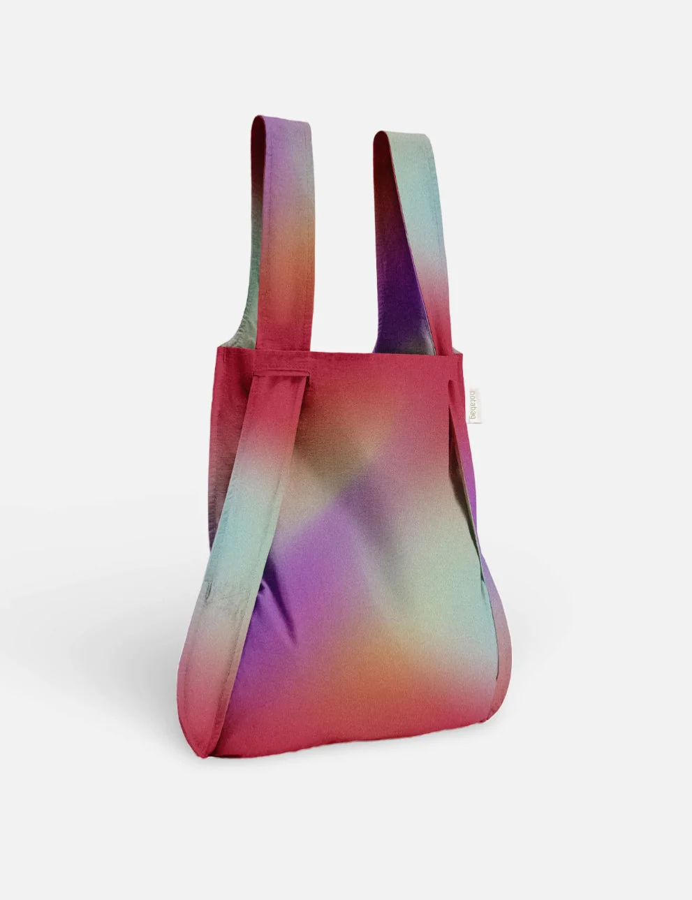 Notabag 2-in-1 Rucksack und Einkaufstasche – Streifen & Gradient Gradient Sunbeam | One Horizon