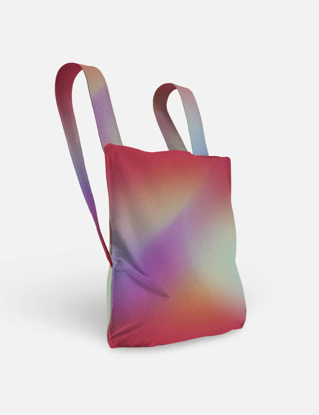 Sac à dos et sac de courses 2-en-1 Notabag – Rayures et dégradé « Gradient Sunbeam », vue détaillée 3 | One Horizon
