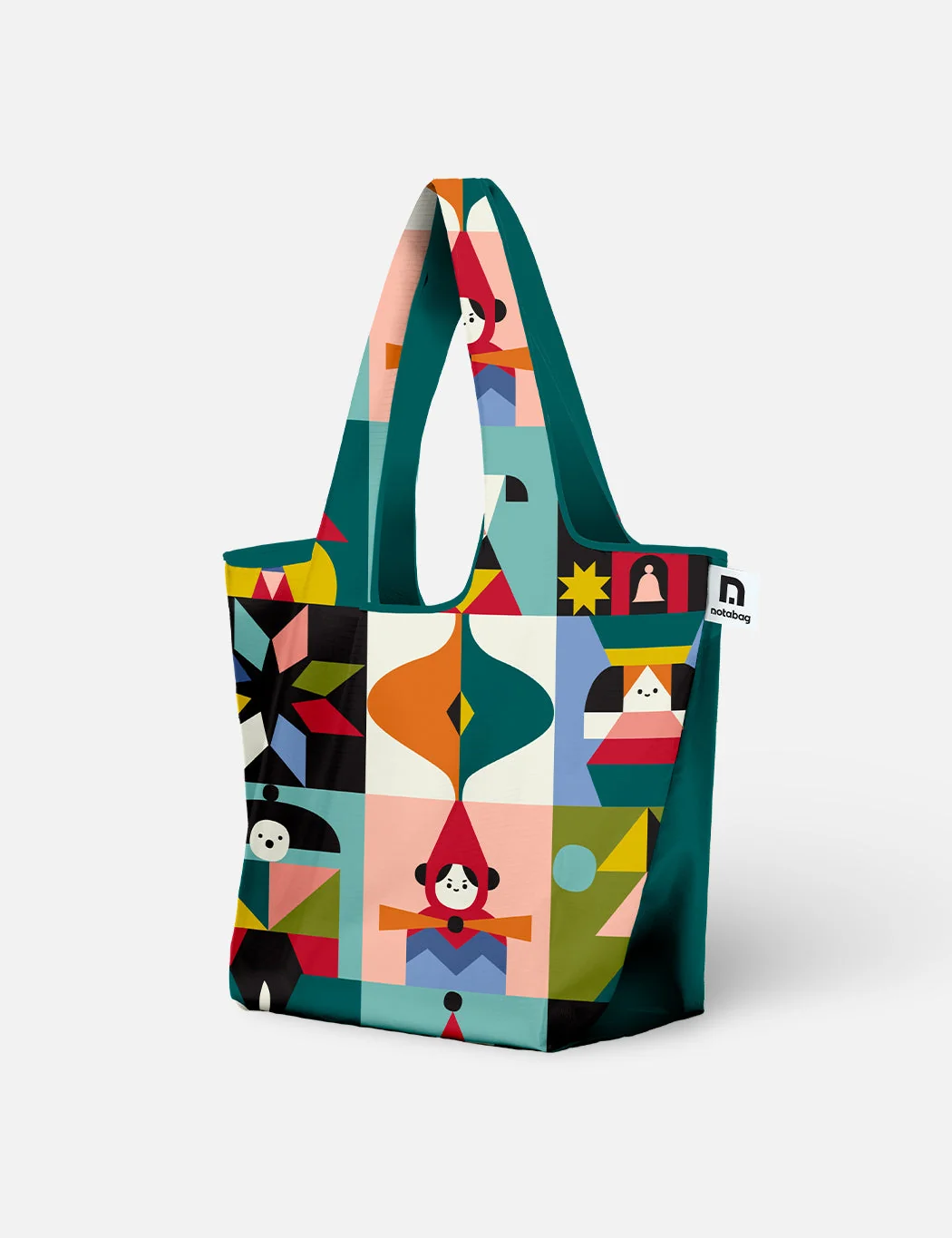 Sac de courses pliable – Édition Artist Aire de jeux Judit Canela